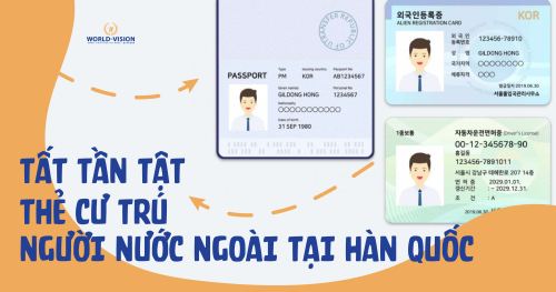 THẺ CƯ TRÚ NGƯỜI NƯỚC NGOÀI TẠI HÀN QUỐC