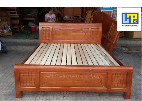 Mẫu giường gỗ 12