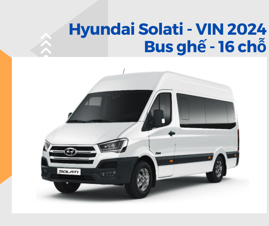 Xe bus Hyundai Solati - Bus ghế 16 chỗ