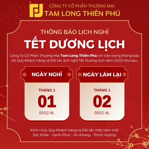 📢 [THÔNG BÁO NGHỈ TẾT DƯƠNG LỊCH 2025] 📢