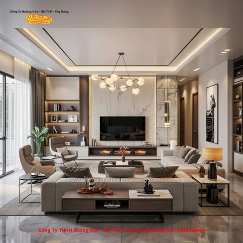 Nội Thất Cần Thơ – Thi Công Nội Thất Phòng Khách Đẹp, Hiện Đại