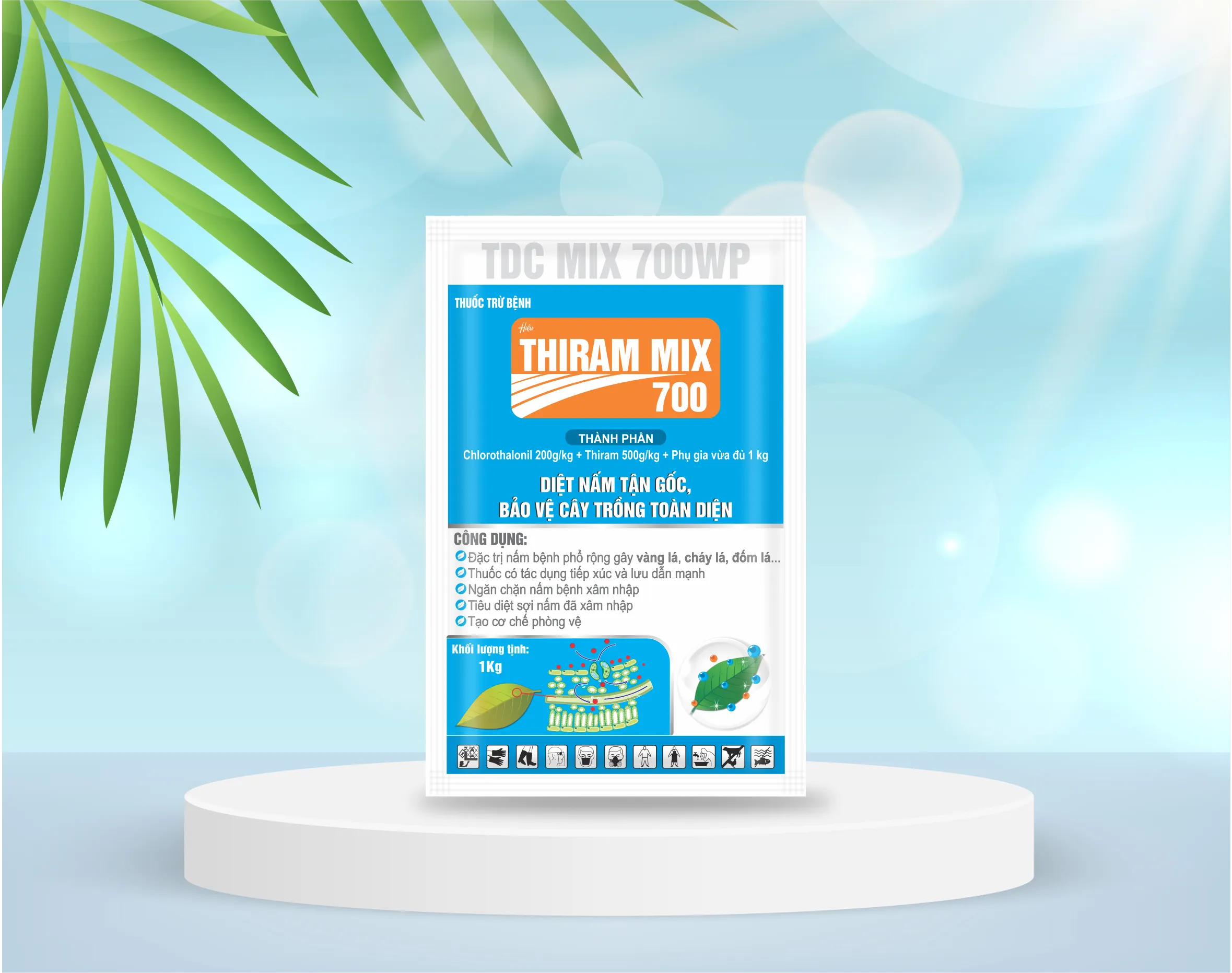 thiramix 1kg tdc mix 700wp le