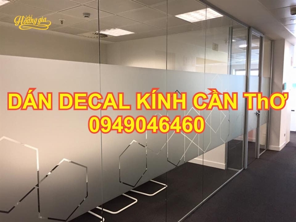 Dịch Vụ Dán Decal Kính Cần Thơ: Trang Trí, Che Mờ & Chống Nắng Tối Ưu