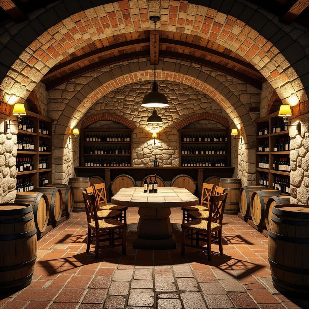Thiết Kế Thi Công Hầm Rượu Tiếp Khách: Đỉnh Cao Sang Trọng & Tiện Nghi