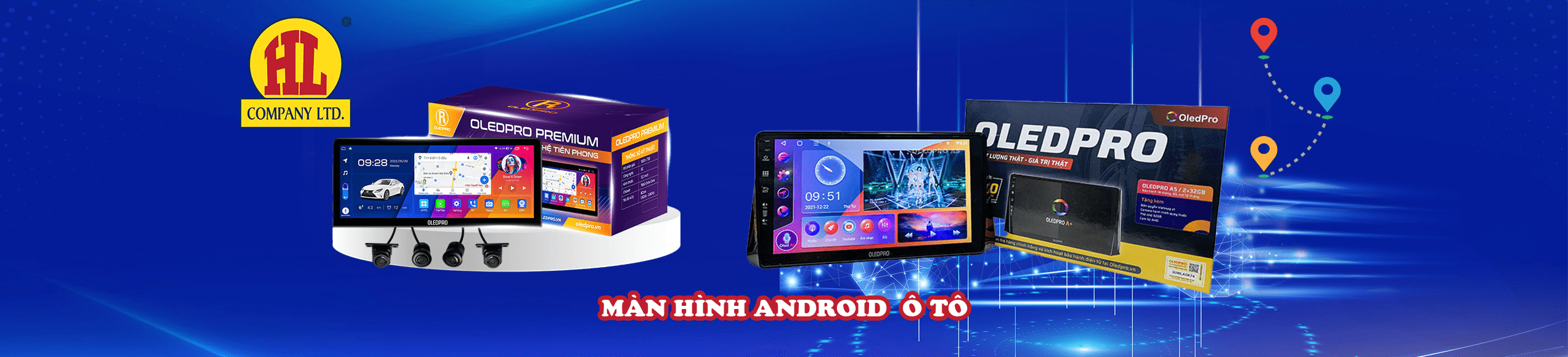 Màn hình Android Oled dành cho ô tô