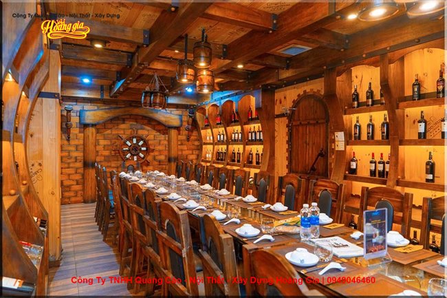 Nhà Hàng Giả Hầm Rượu – Xu Hướng Thiết Kế Sang Trọng, Tiết Kiệm Chi Phí