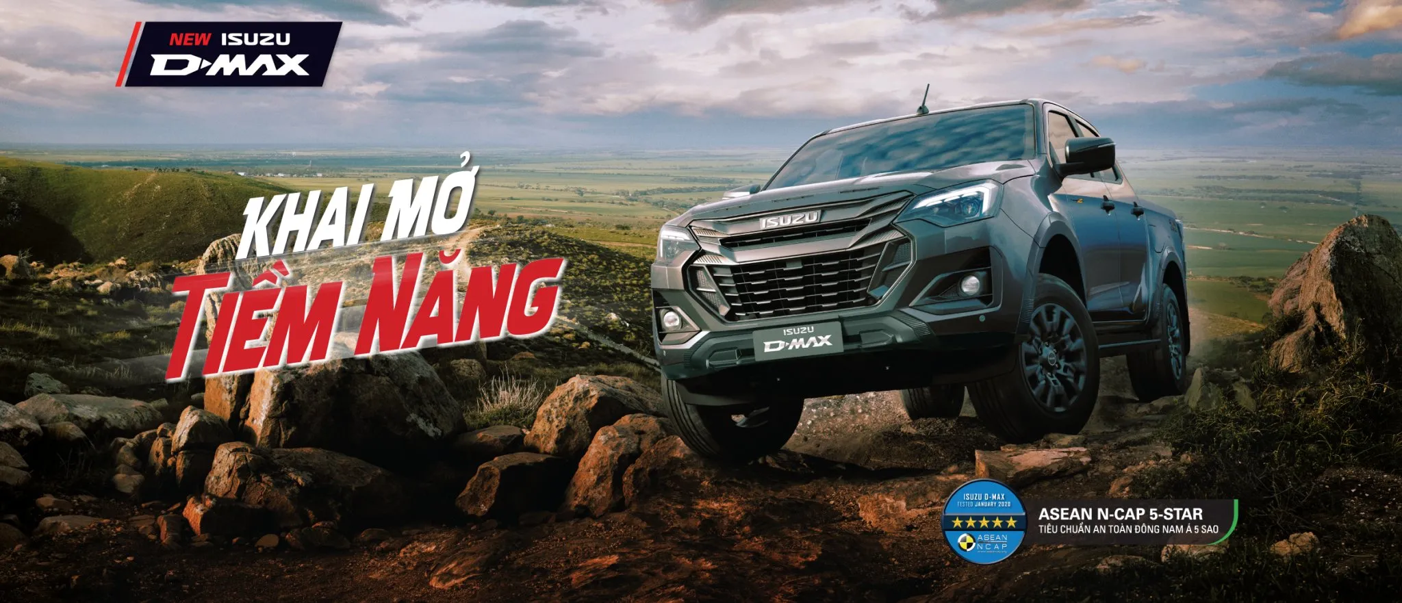 Bán tải giá rẻ D-Max tại đại lý Isuzu Tiền Giang