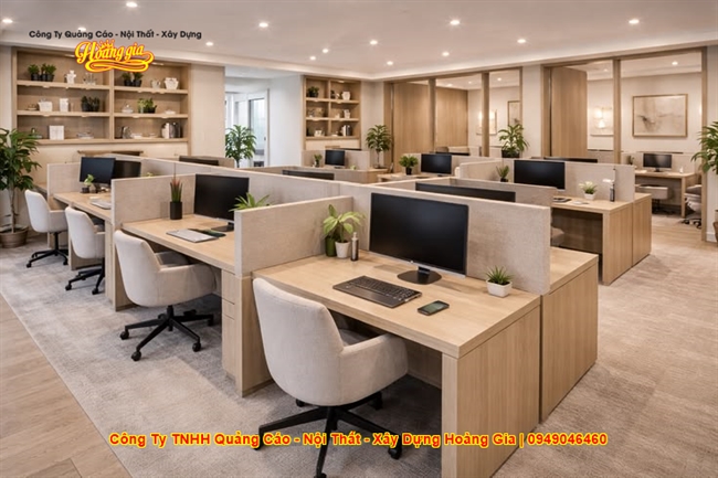 Thiết Kế  Thi Công Nội Thất Văn Phòng Tại Cần Thơ – Trọn Gói, Chuyên Nghiệp, Tối Ưu Diện Tích