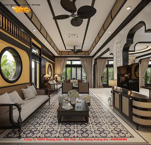 thiet ke thi cong noi that phong cach indochine tron goi2