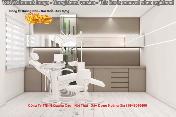 thiet ke cai tao showroom nha khoa su ket hop hoan hao giua y te va tinh tham my6