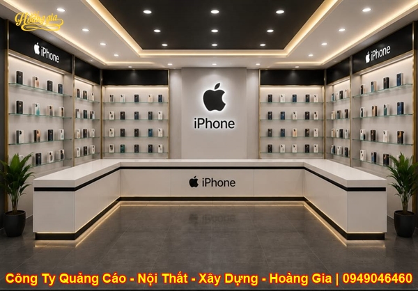 Dịch Vụ Thiết Kế & Thi Công Tiệm Điện Thoại Trọn Gói Tại Cần Thơ