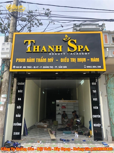 Dịch Vụ Thiết Kế & Thi Công Bảng Hiệu Alu Chữ Nổi Mica Trọn Gói Tại Cần Thơ