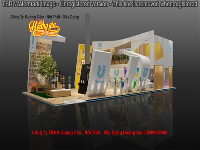 thiet ke booth nghe thuat thu hut khach hang7