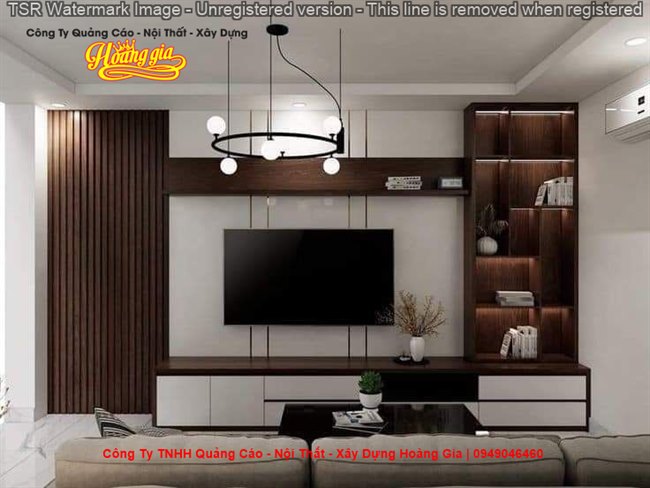 thiet ke ke tivi tao diem nhan sang trong va hien dai cho phong khach7