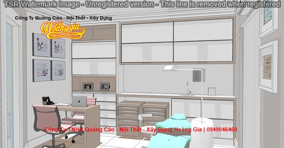 thiet ke cai tao showroom nha khoa su ket hop hoan hao giua y te va tinh tham my15