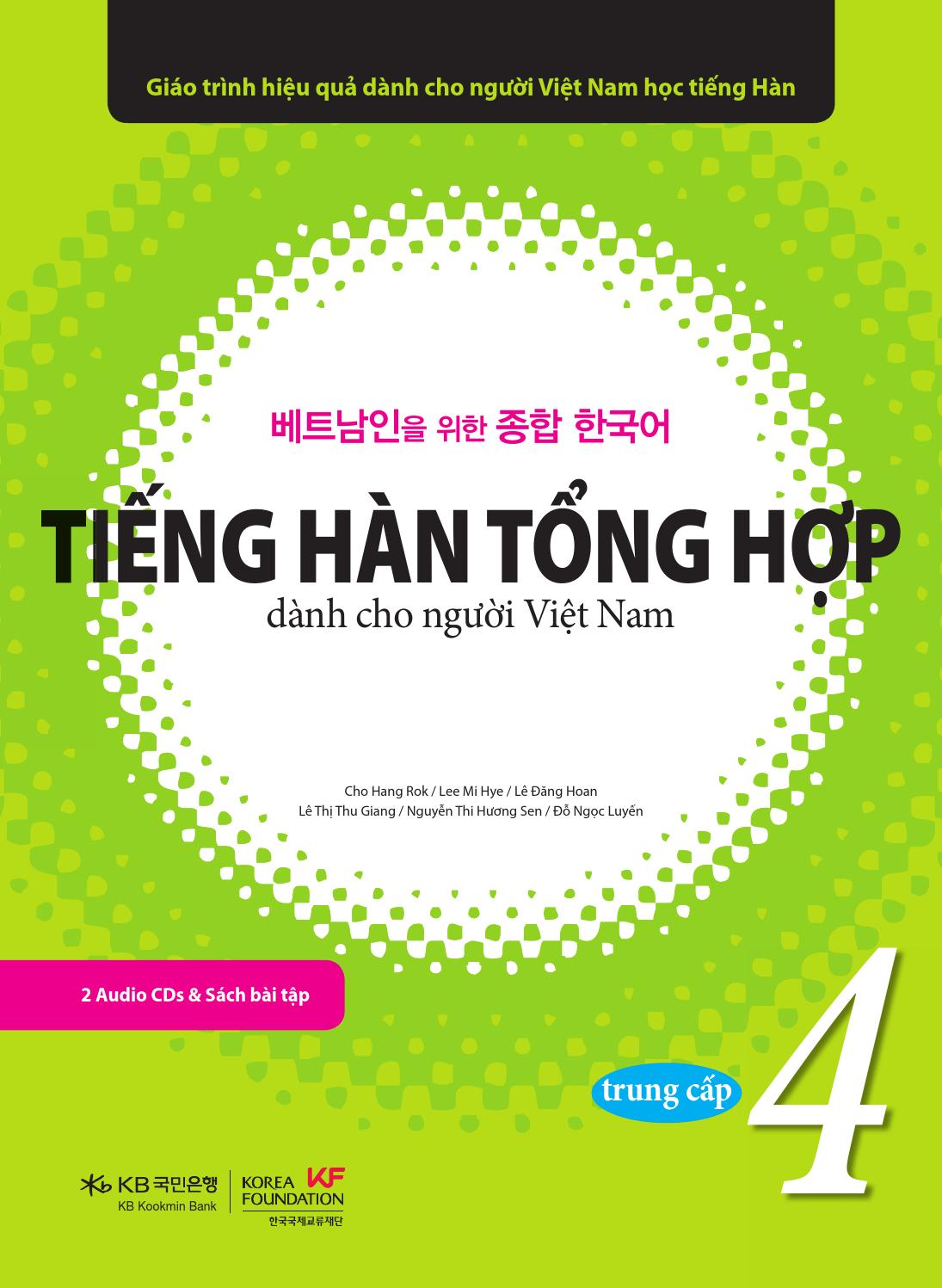 Giáo trình tiếng Hàn - Trung cấp 4