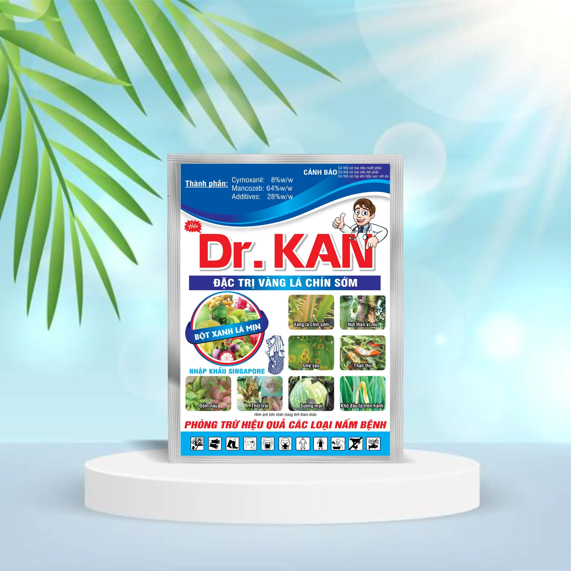 Dr. Kan 720Wp 50G (Bột Xanh Lá Mịn)