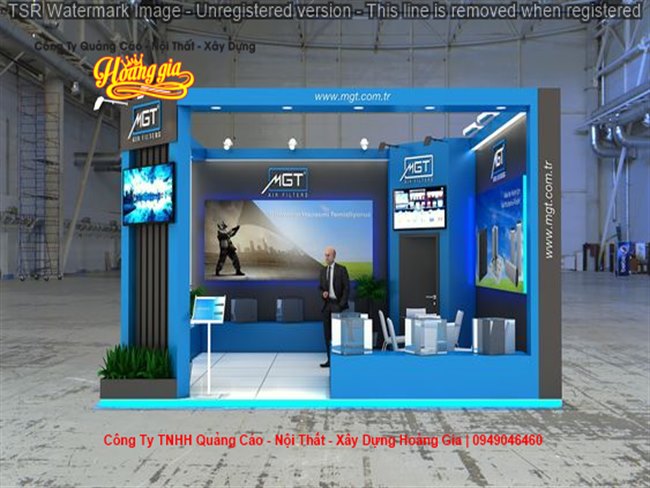 thiet ke booth nghe thuat thu hut khach hang3